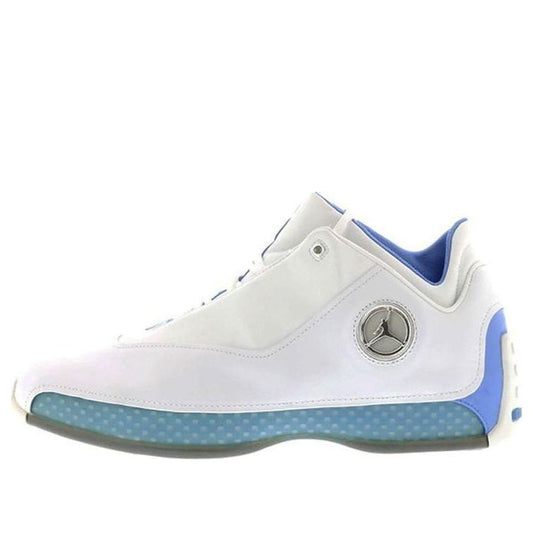 Air Jordan 18 OG Low 'University Blue'  306151-104 Signature Shoe