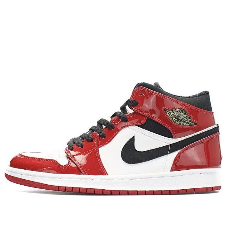 Air Jordan 1 Retro Patent 'Chicago Bulls' 2003  136085-106 Epochal Sneaker